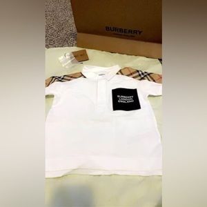 Authentic 2T Burberry boy shirt.